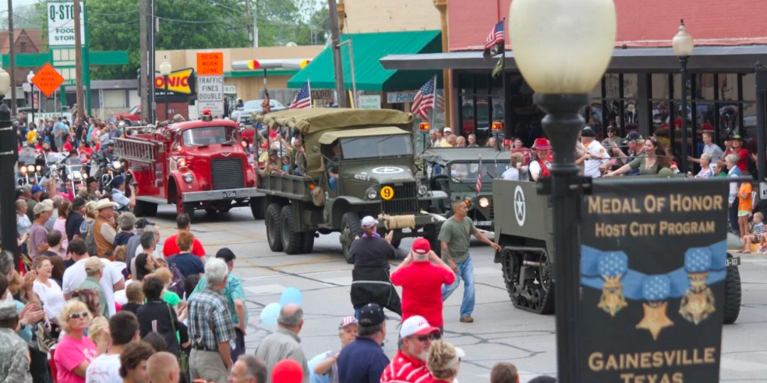 Medal of Honor Parade 2023 & Other Local Attractions in Gainesville, TX
